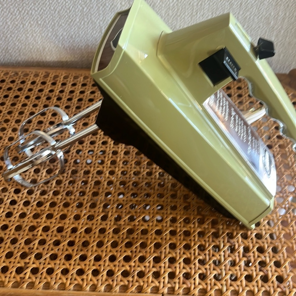 Vintage Green Sunbeam mixer
